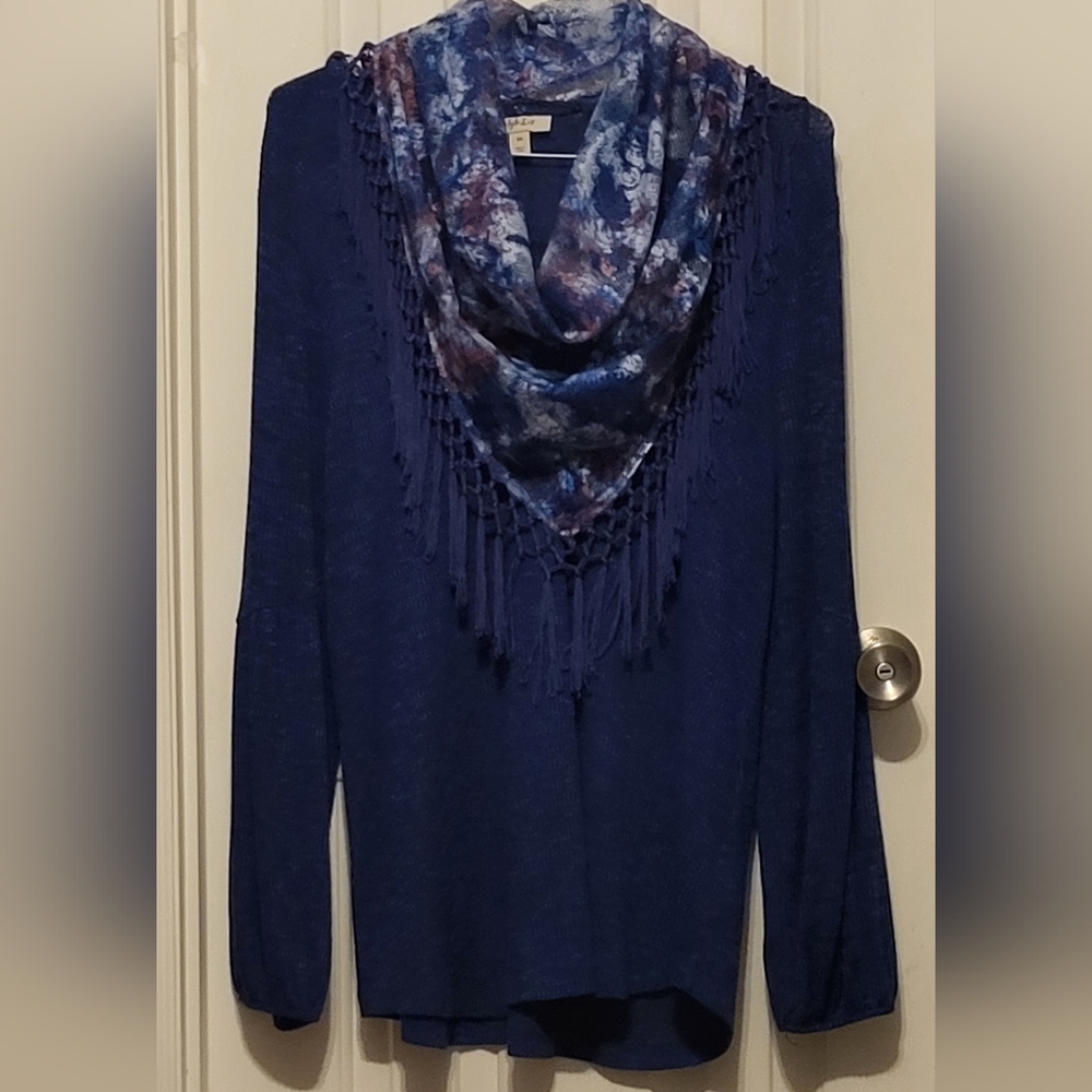 Style & Co Sweater & Scarf Set XXL